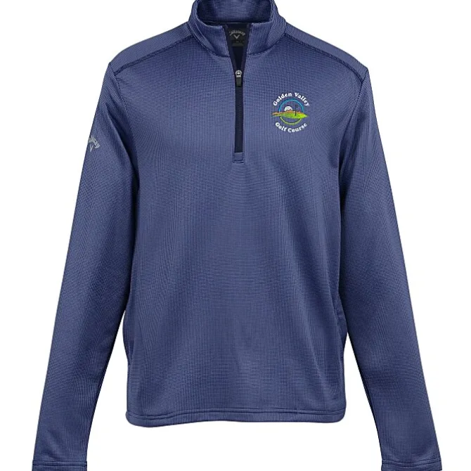 Callaway Houndstooth 1/4-Zip Pullover