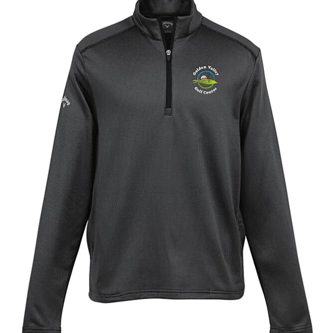 Callaway Houndstooth 1/4-Zip Pullover