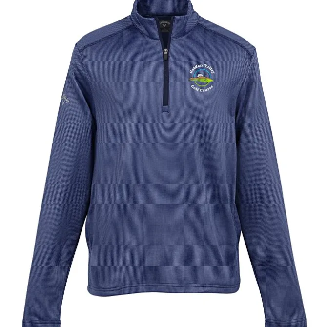 Callaway Houndstooth 1/4-Zip Pullover