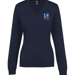 Callaway V-Neck Merino Sweater - Ladies'