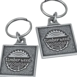 Camden Metal Keychain - Square