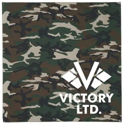 Camo Bandana - 22 inches x 22 inches