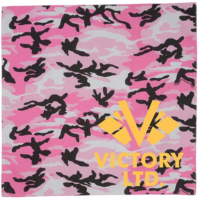 Camo Bandana - 22 inches x 22 inches