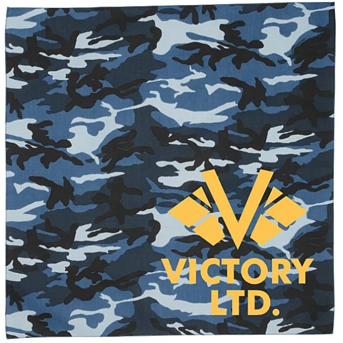 Camo Bandana - 22 inches x 22 inches