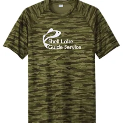 Camo Print T-Shirt