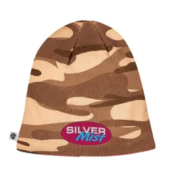 Camouflage Fine Knit Beanie