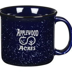 Campfire Ceramic Mug - Colors - 15 oz - Laser Engraved