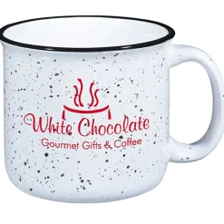 Campfire Ceramic Mug - White - 15 oz