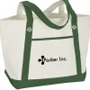 Canvas 12-oz Sailing Tote - 13 inches x 20 1/2 inches - 24 hr