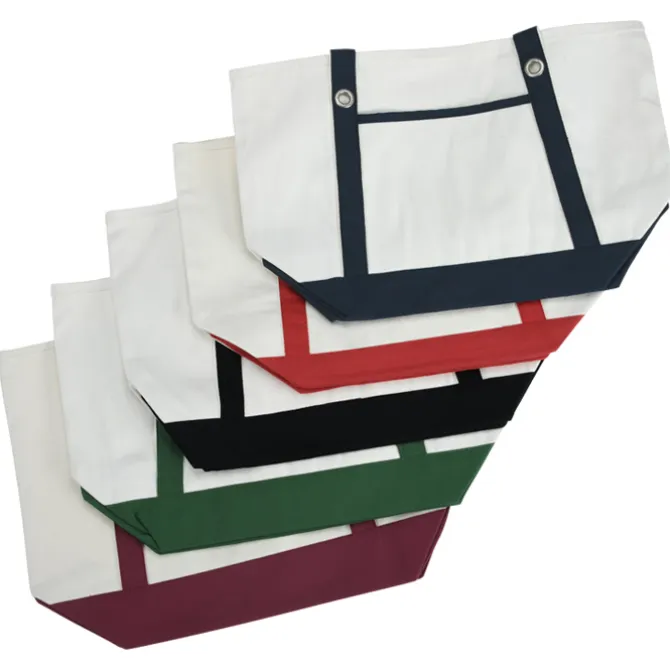 Canvas 12-oz Sailing Tote - 13 inches x 20 1/2 inches - 24 hr
