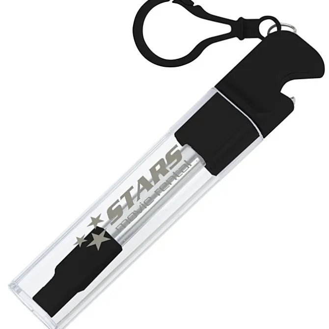 Carabiner Straw Kit with Bottle Opener