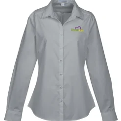 Carefree Poplin Shirt - Ladies' - 24 hr