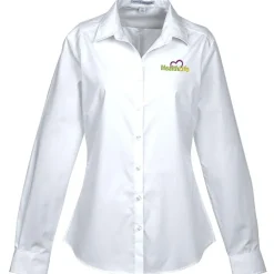Carefree Poplin Shirt - Ladies' - 24 hr