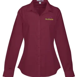 Carefree Poplin Shirt - Ladies' - 24 hr
