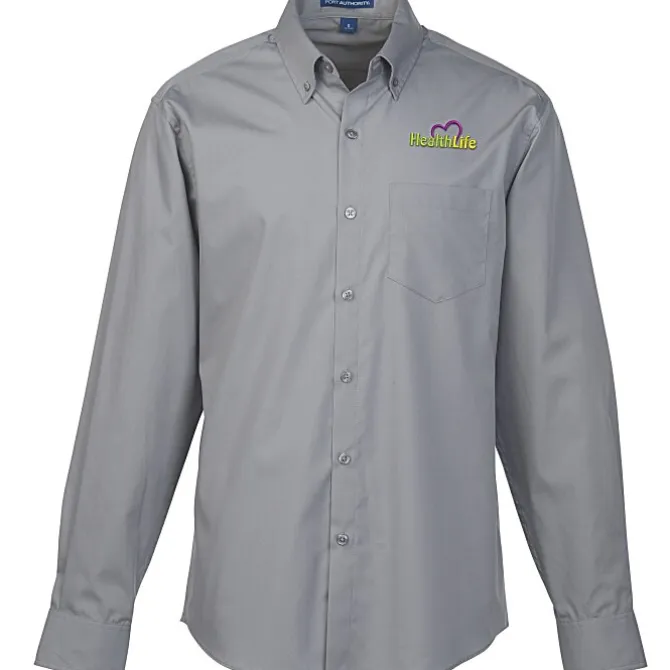 Carefree Poplin Shirt - Men's