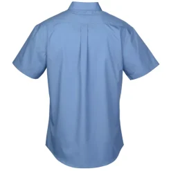 Carefree Short Sleeve Poplin Shirt - Men's