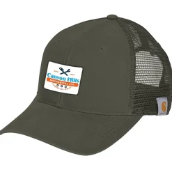 Carhartt Canvas Trucker Cap - Full Color Patch
