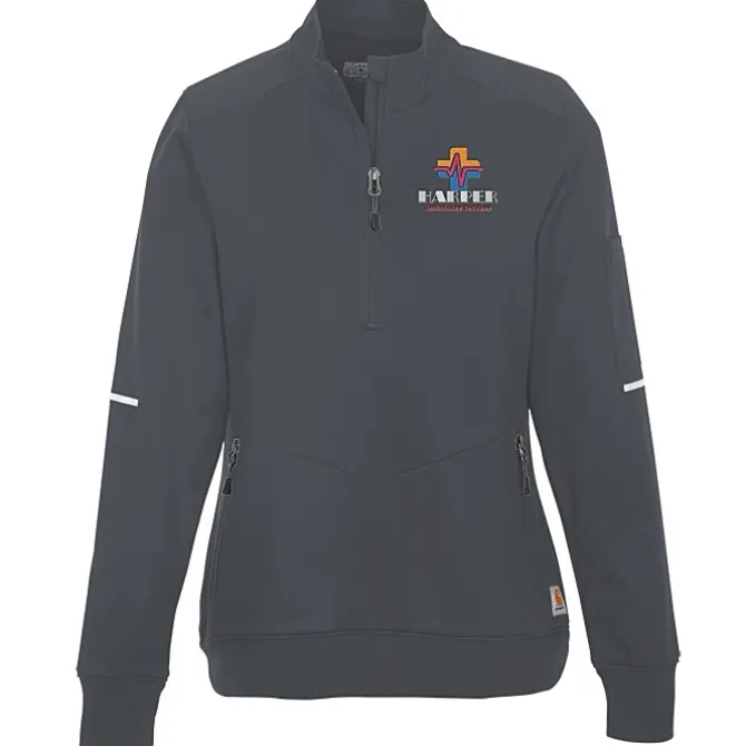 Carhartt Field & Rescue 1/2-Zip Mid-Layer Fleece Pullover - Ladies'