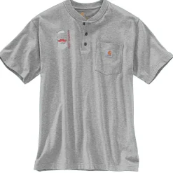 Carhartt Henley T-Shirt - Embroidered
