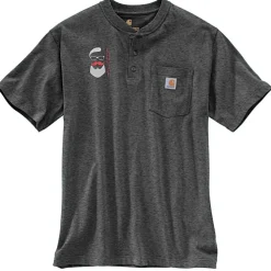 Carhartt Henley T-Shirt - Embroidered