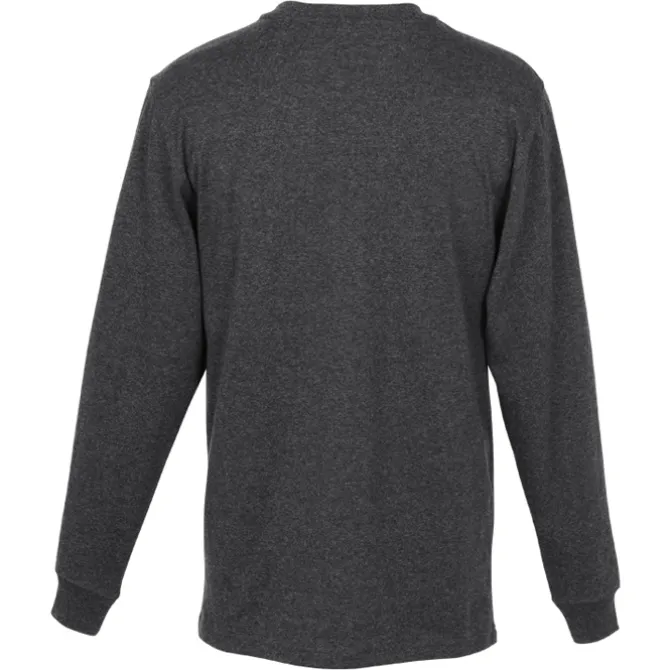 Carhartt Long Sleeve Henley Shirt - Embroidered