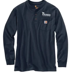 Carhartt Long Sleeve Henley Shirt - Screen