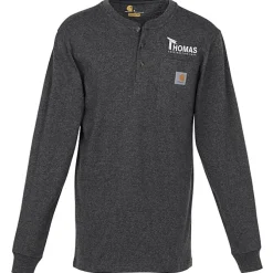 Carhartt Long Sleeve Henley Shirt - Screen