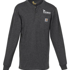 Carhartt Long Sleeve Henley Shirt - Screen