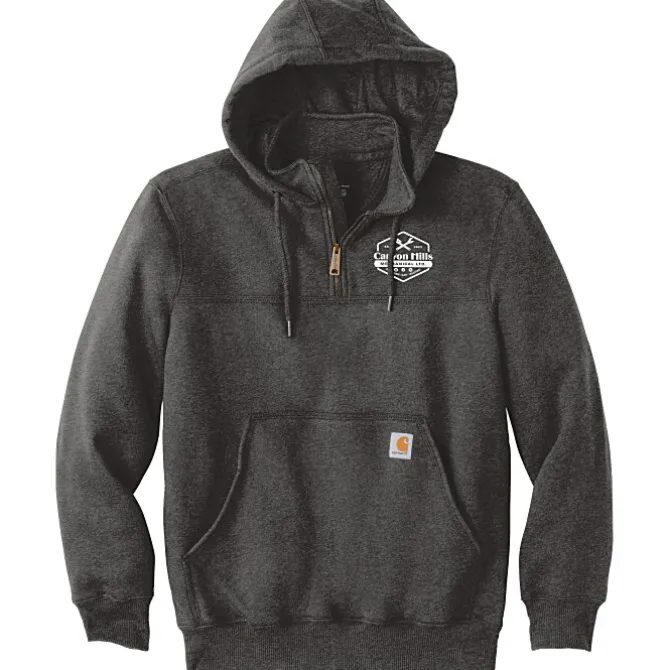 Carhartt Paxton Heavyweight 1/4-Zip Hoodie - Screen