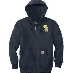 Carhartt Paxton Heavyweight Full-Zip Hoodie - Embroidered - 24 hr