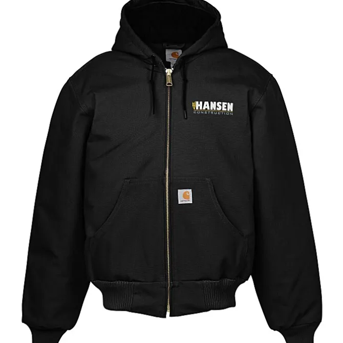 Carhartt Quilted Flannel Lined Duck Active Jacket - 24 hr