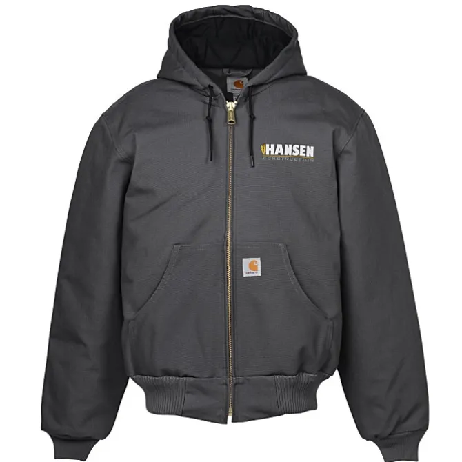 Carhartt Quilted Flannel Lined Duck Active Jacket - 24 hr