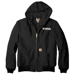 Carhartt Quilted Flannel Lined Duck Active Jacket - 24 hr
