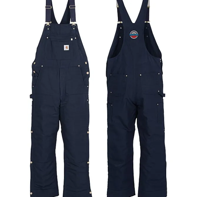 Carhartt Quilt Lined Firm Duck Bib Overalls