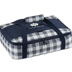Casserole Keeper - Navy Plaid