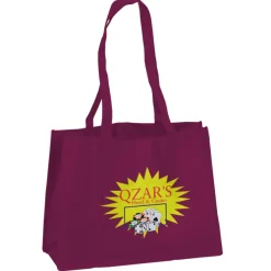 Celebration Shopping Tote - 12 inches x 16 inches - 28 inches Handles - Full Color