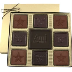 Centerpiece Chocolates - 6 oz. - Thank You & Star