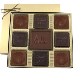 Centerpiece Chocolates - 6 oz. - Thank You & Globe