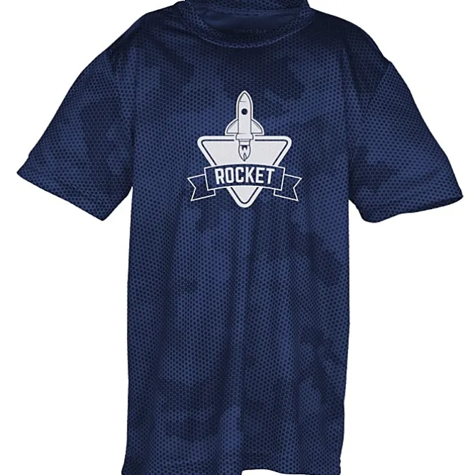 Challenger Camo Performance Tee - Youth - Screen