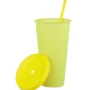 Chameleon Color Change Tumbler with Straw - 24 oz