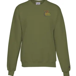 Champion Powerblend Crew Sweatshirt - Men's - Embroidered