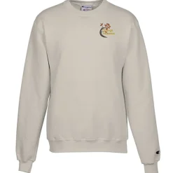 Champion Powerblend Crew Sweatshirt - Men's - Embroidered
