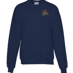 Champion Powerblend Crew Sweatshirt - Men's - Embroidered