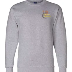Champion Powerblend Crew Sweatshirt - Men's - Embroidered