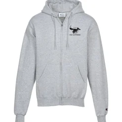 Champion Powerblend Full-Zip Hoodie - Screen