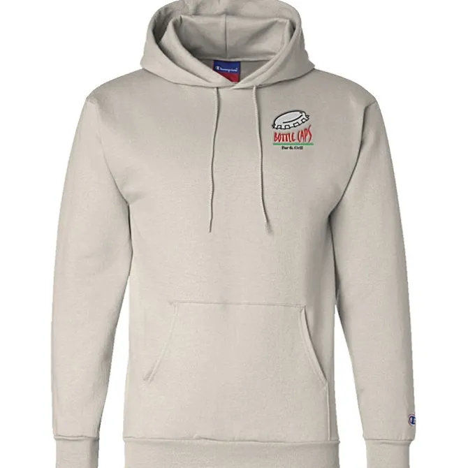 Champion Powerblend Hoodie - Men's - Embroidered