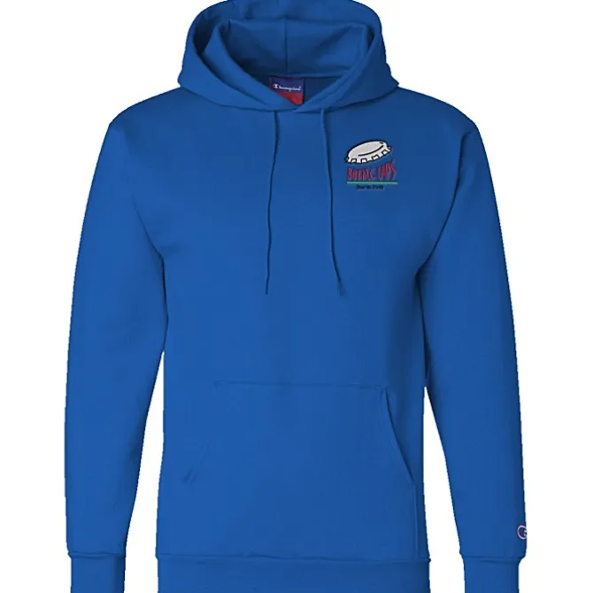 Champion Powerblend Hoodie - Men's - Embroidered