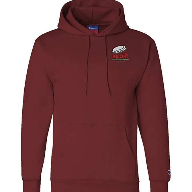 Champion Powerblend Hoodie - Men's - Embroidered