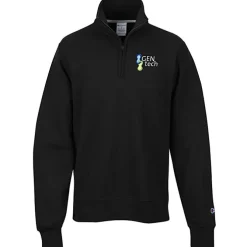 Champion PowerBlend 1/4-Zip Sweatshirt - Embroidered