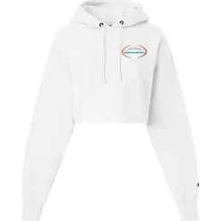 Champion Reverse Weave Cropped Hoodie - Ladies' - Embroidered